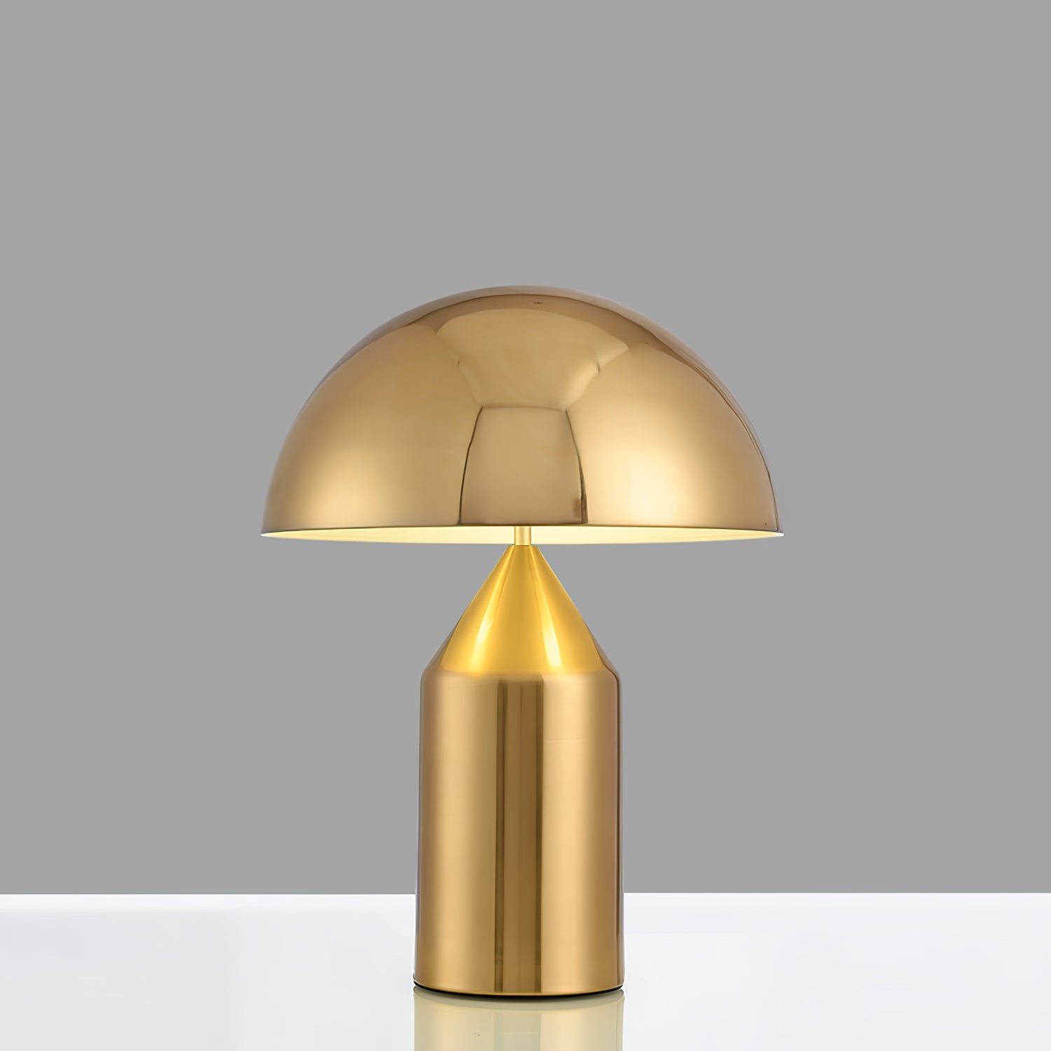 Atollo Table Lamp | Metal | Black, White, Copper | 25cm & 35cm