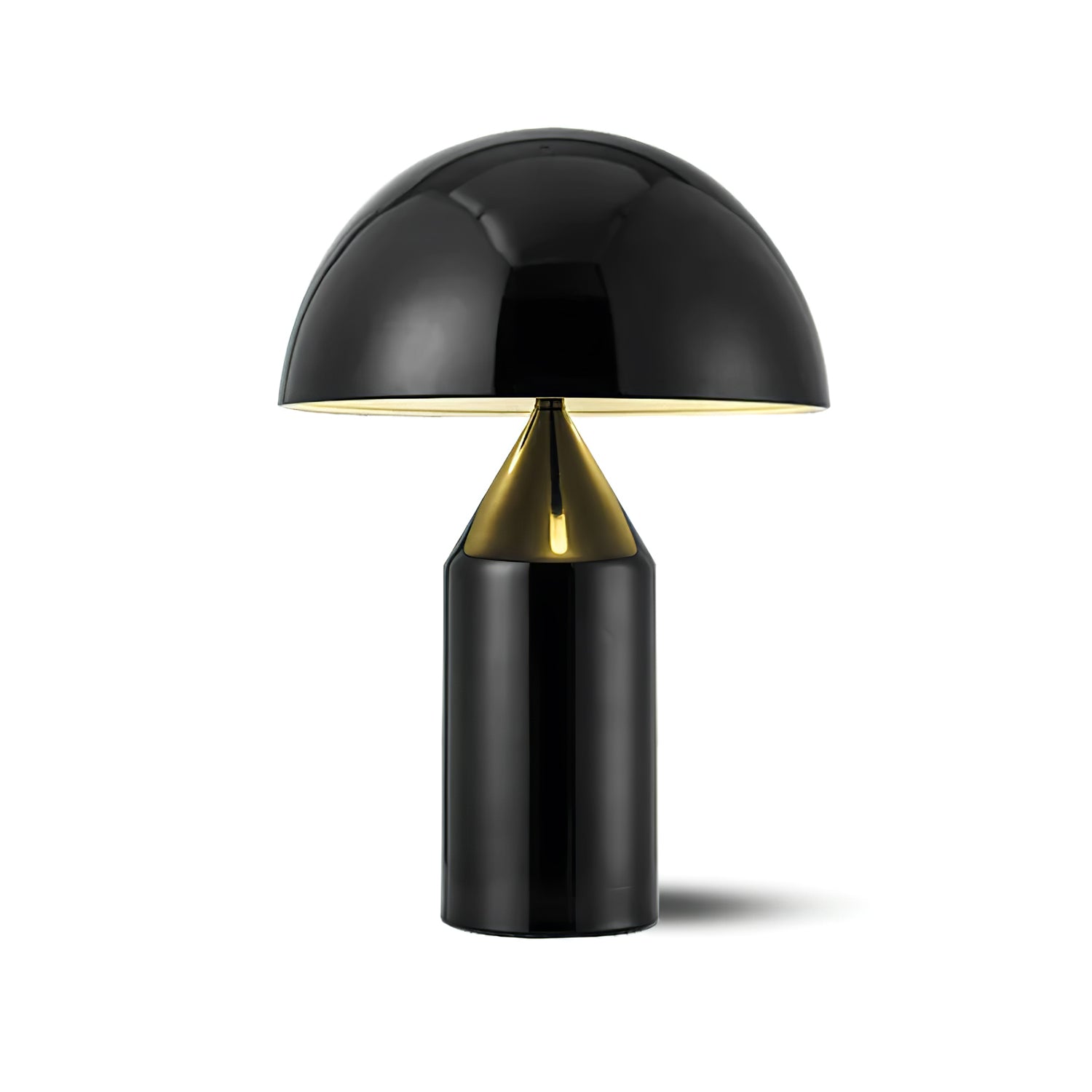 Atollo Table Lamp | Metal | Black, White, Copper | 25cm & 35cm