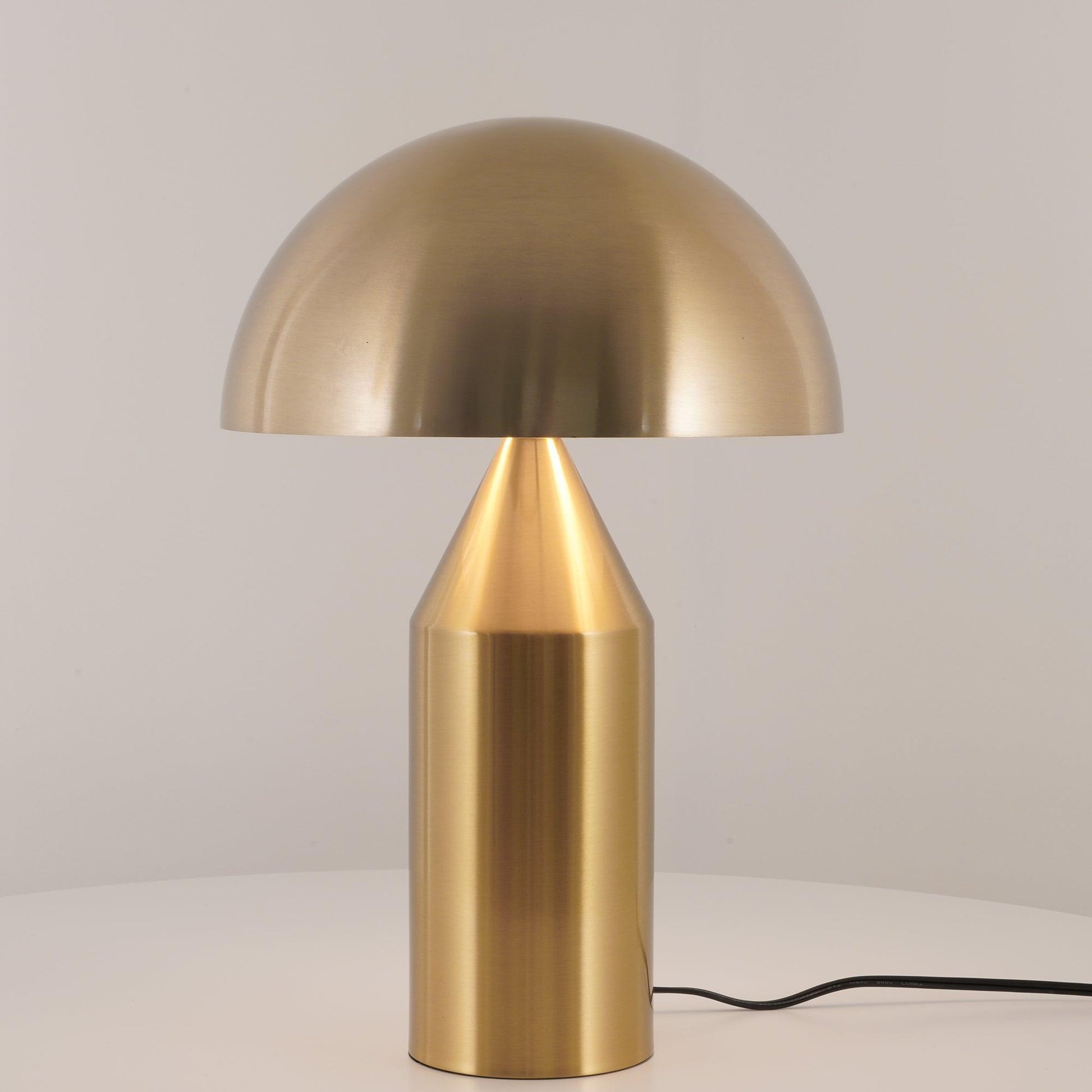Atollo Table Lamp | Metal | Black, White, Copper | 25cm & 35cm