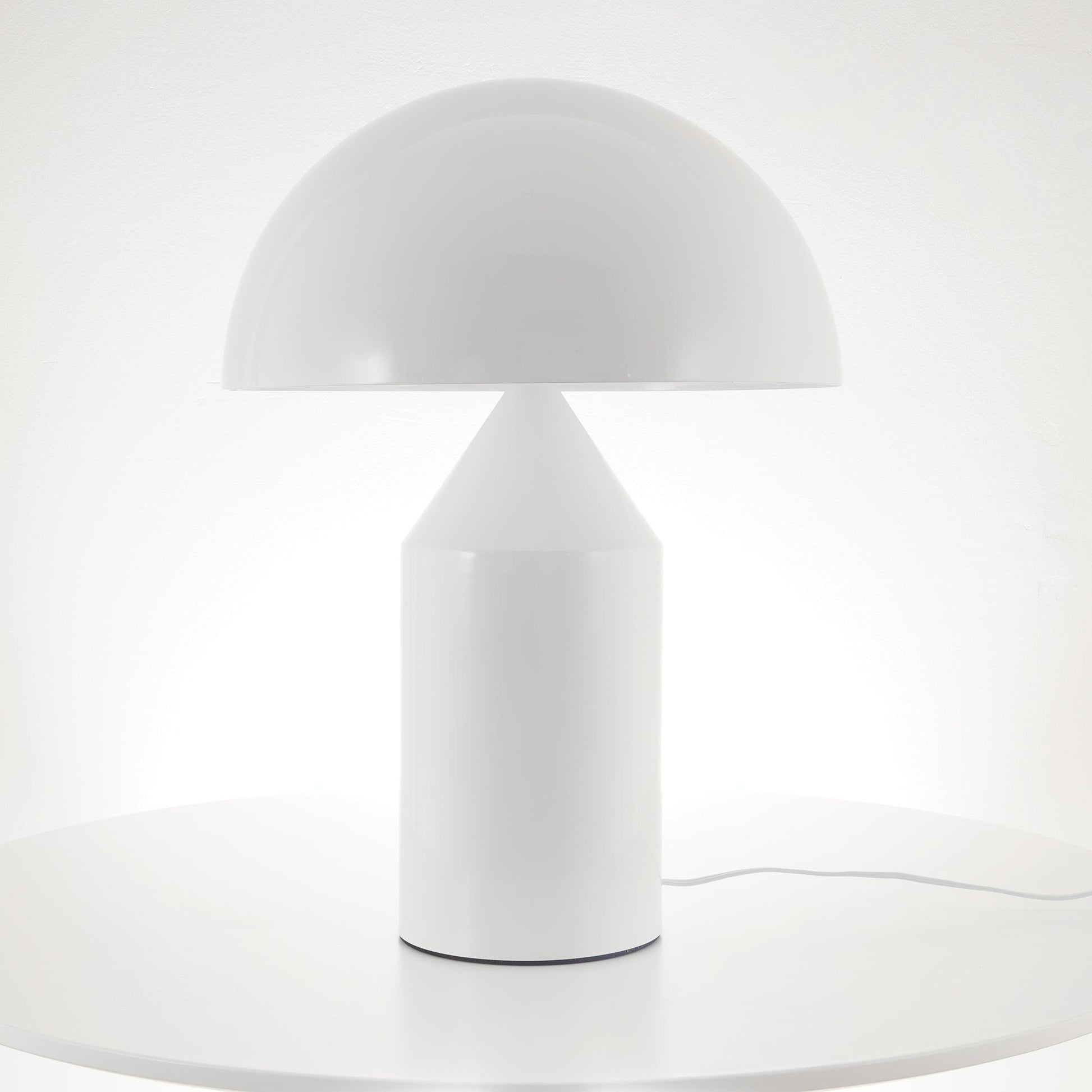 Atollo Table Lamp | Metal | Black, White, Copper | 25cm & 35cm