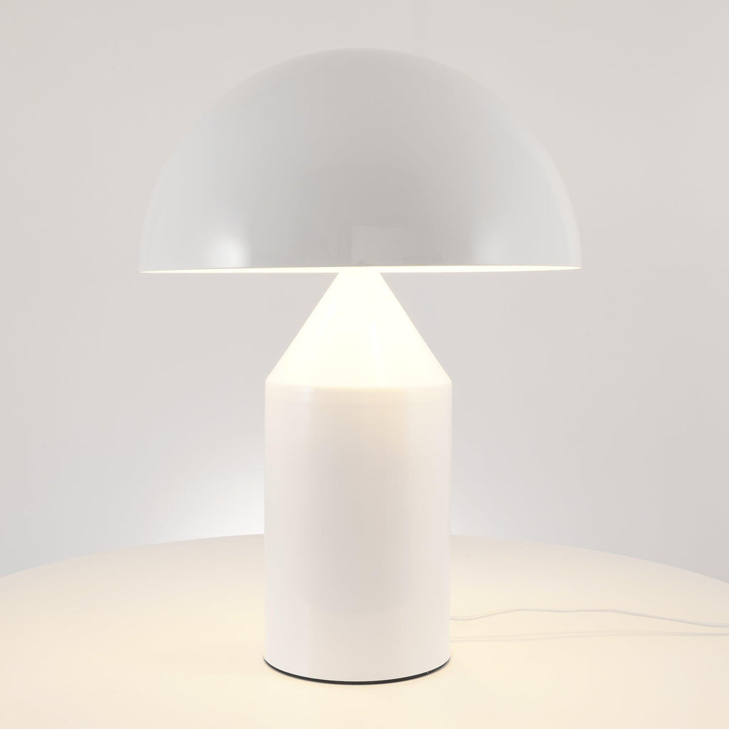 Atollo Table Lamp | Metal | Black, White, Copper | 25cm & 35cm