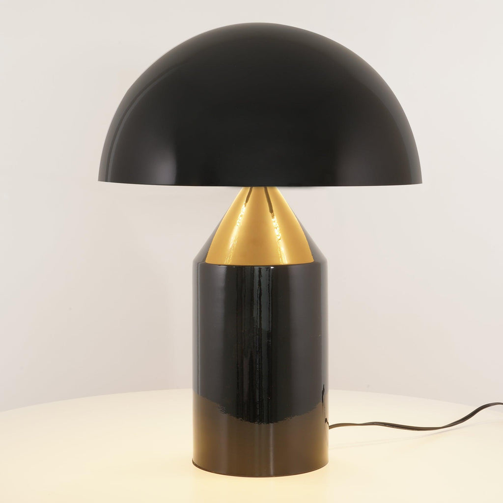 Atollo Table Lamp | Metal | Black, White, Copper | 25cm & 35cm