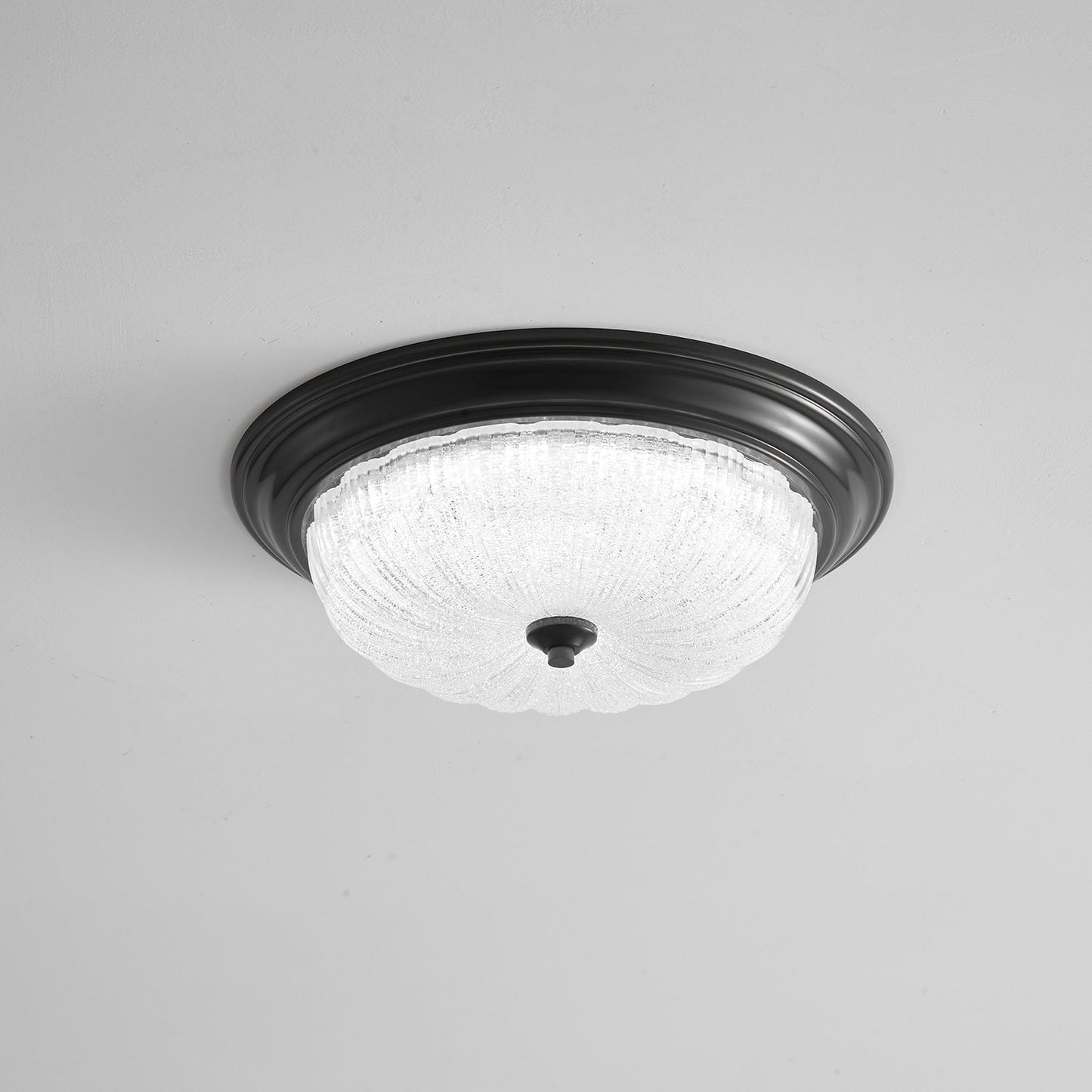 Aurevielle Ceiling Lamp | Crystal Glass & Brass | White