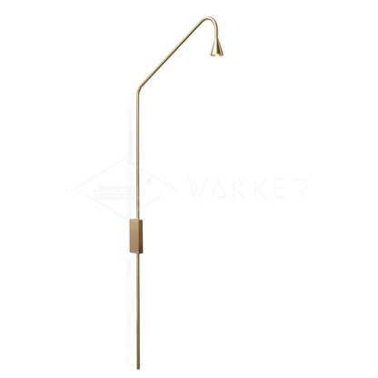 Wall Lamp Set of 2 | Metal | Gold and Black