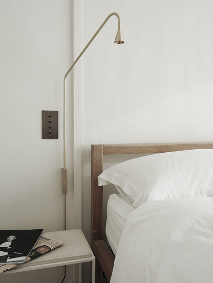 Wall Lamp Set of 2 | Metal | Gold and Black