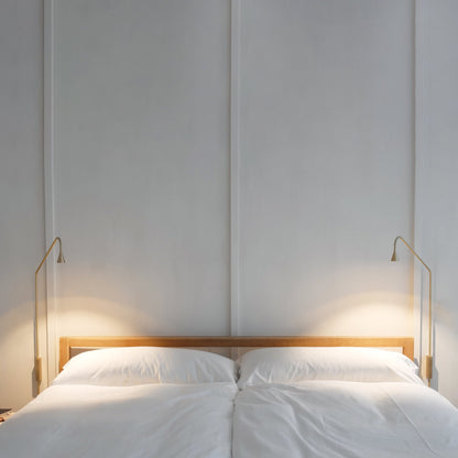 Wall Lamp Set of 2 | Metal | Gold and Black