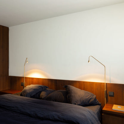 Wall Lamp Set of 2 | Metal | Gold and Black