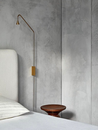 Wall Lamp Set of 2 | Metal | Gold and Black