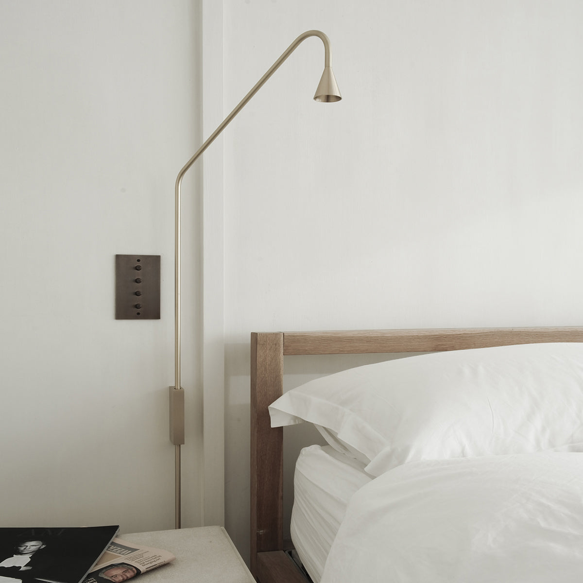Wall Lamp Set of 2 | Metal | Gold and Black