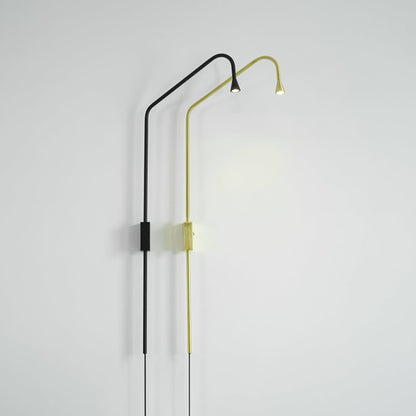 Wall Lamp Set of 2 | Metal | Gold and Black
