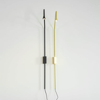 Wall Lamp Set of 2 | Metal | Gold and Black