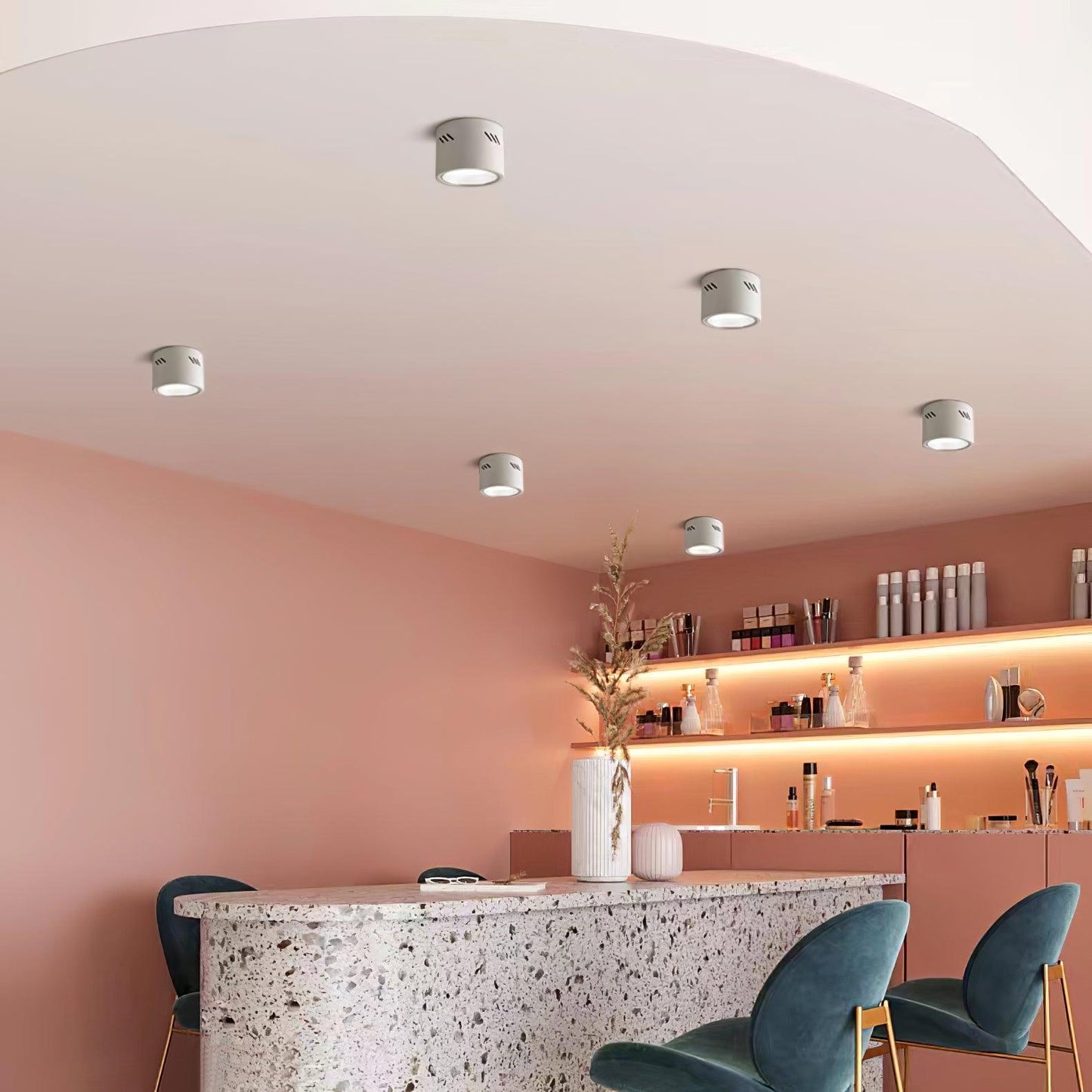 Aven Spotlight | Aluminum | Black or White