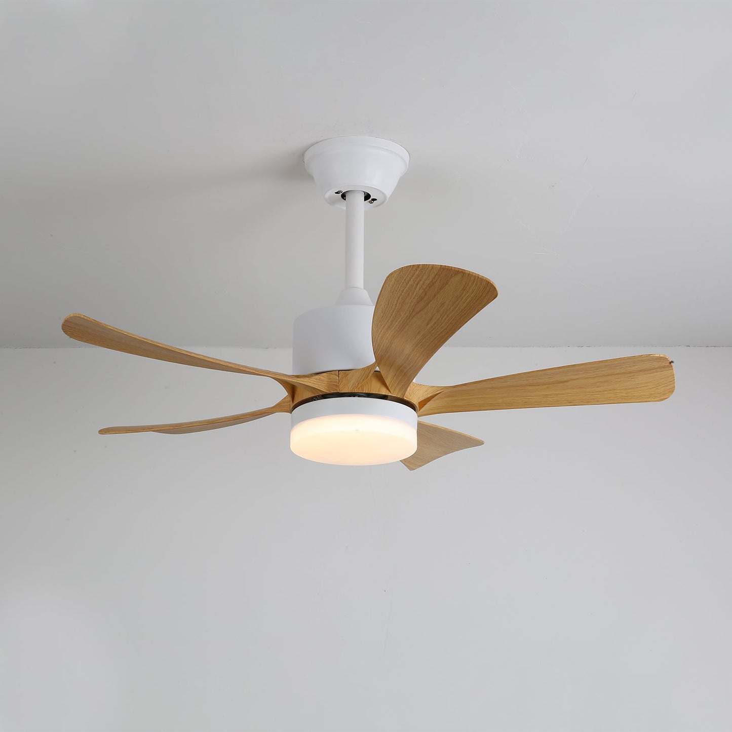 Avenli Ceiling Fan Light | Wood Blades | White