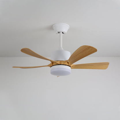 Avenli Ceiling Fan Light | Wood Blades | White