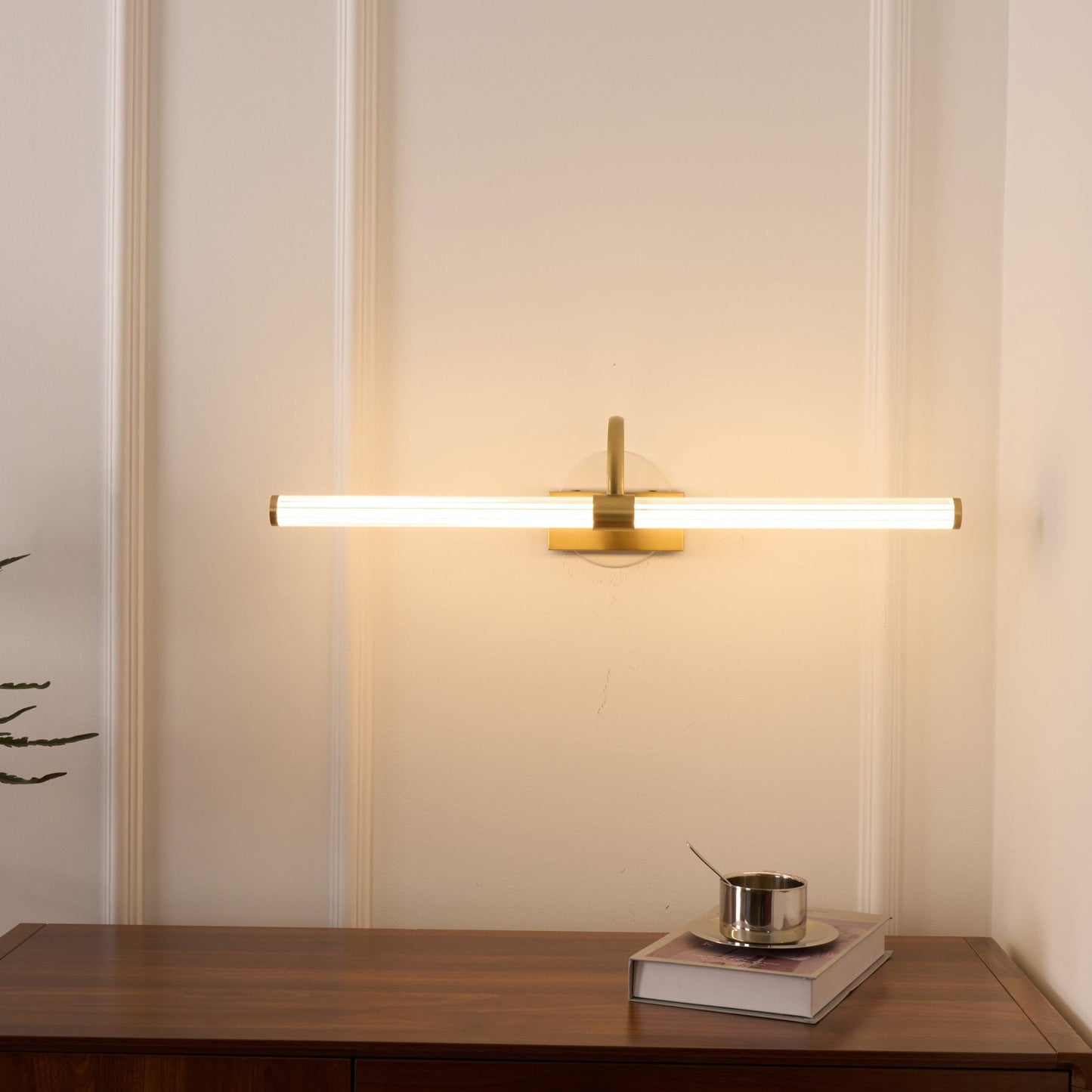 Avery Wall Light | Brass & Acrylic | Black or Gold