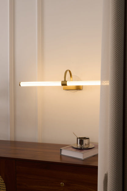 Avery Wall Light | Brass & Acrylic | Black or Gold