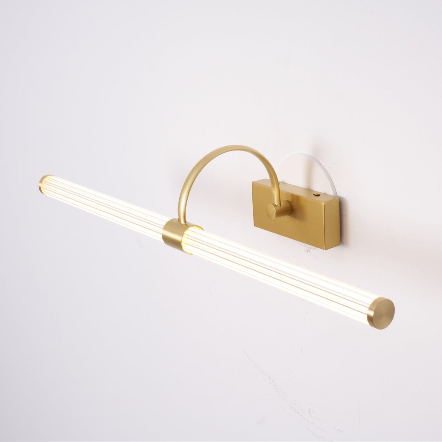 Avery Wall Light | Brass & Acrylic | Black or Gold