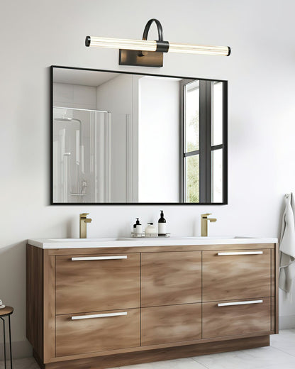 Avery Wall Light | Brass & Acrylic | Black or Gold