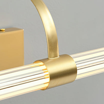 Avery Wall Light | Brass & Acrylic | Black or Gold