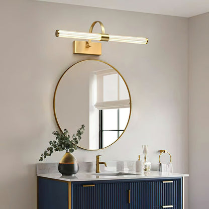 Avery Wall Light | Brass & Acrylic | Black or Gold