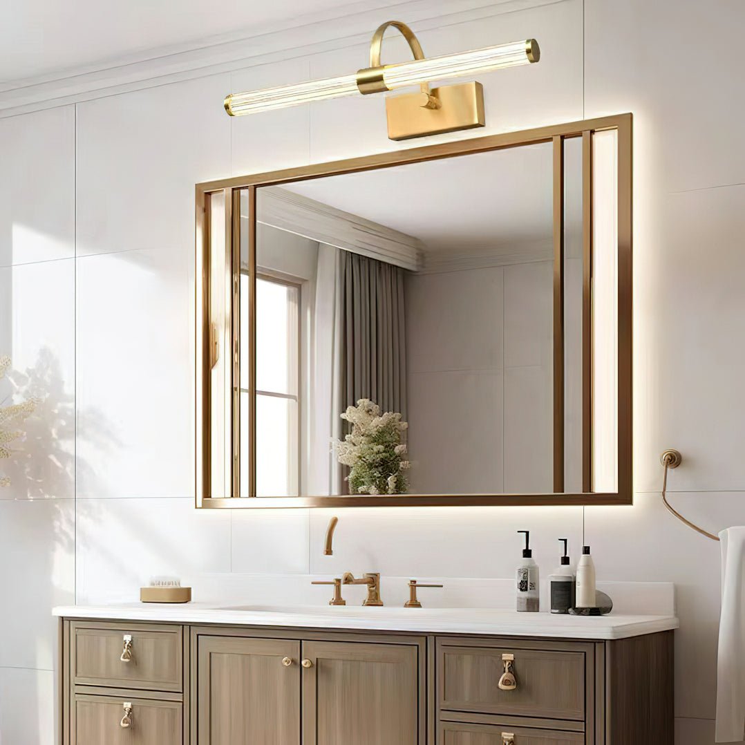 Avery Wall Light | Brass & Acrylic | Black or Gold