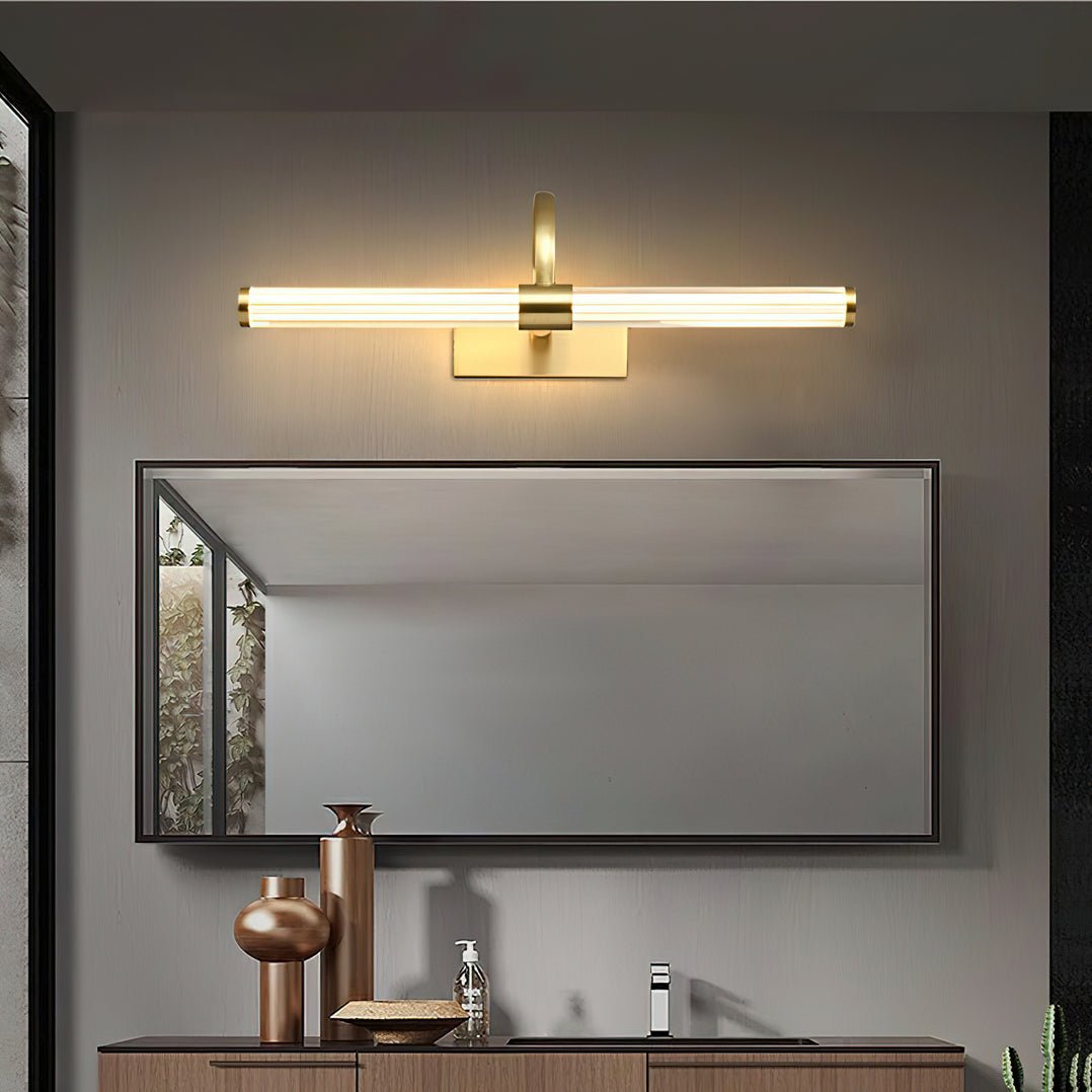 Avery Wall Light | Brass & Acrylic | Black or Gold