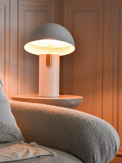 Avo Table Lamp | Iron, Stainless Steel, Glass | Black, White, Red