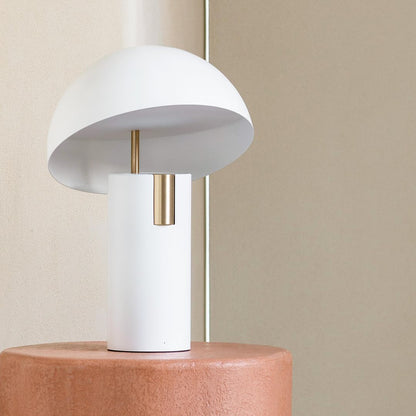 Avo Table Lamp | Iron, Stainless Steel, Glass | Black, White, Red