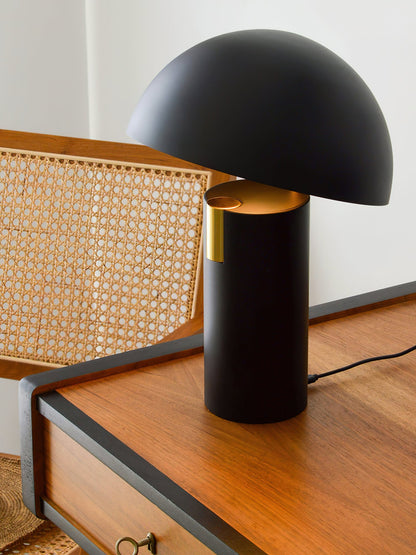 Avo Table Lamp | Iron, Stainless Steel, Glass | Black, White, Red