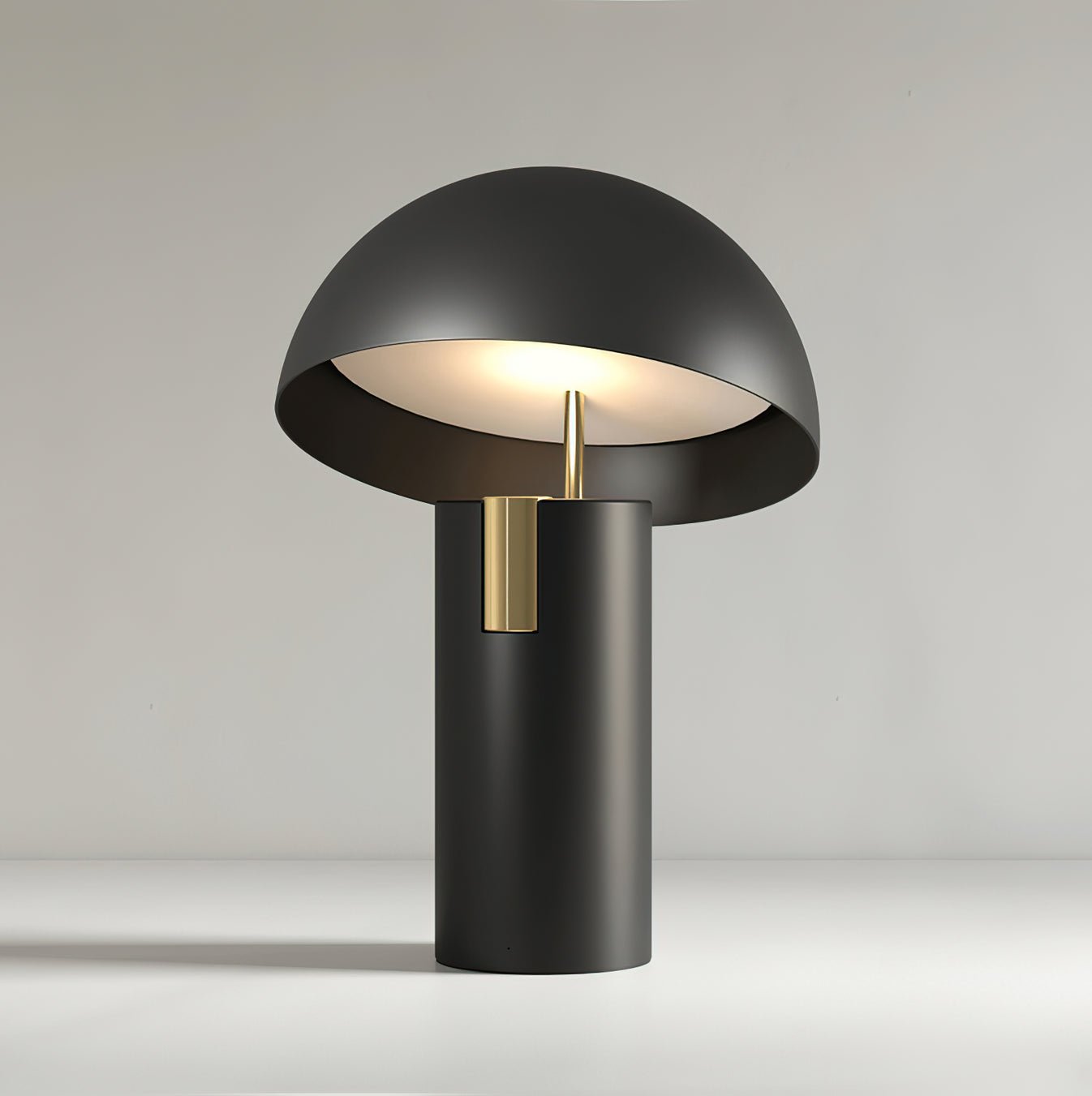 Avo Table Lamp | Iron, Stainless Steel, Glass | Black, White, Red