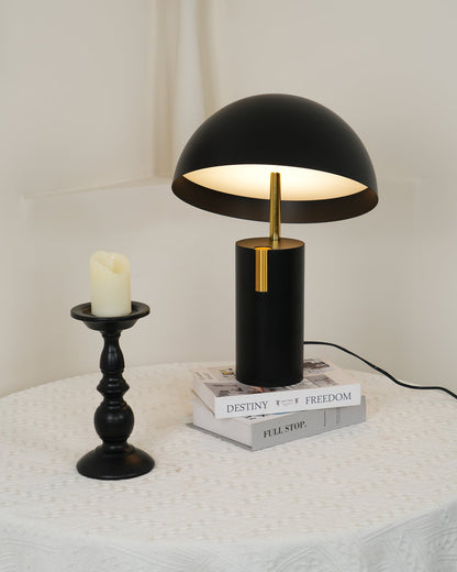 Avo Table Lamp | Iron, Stainless Steel, Glass | Black, White, Red