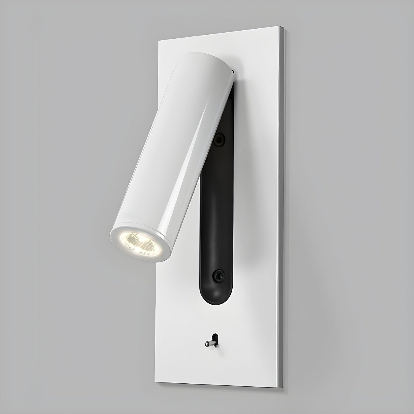 Axel Rotating Wall Sconce | Aluminum Alloy | Black, White, Gold, Chrome, Nickel