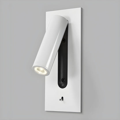 Axel Rotating Wall Sconce | Aluminum Alloy | Black, White, Gold, Chrome, Nickel