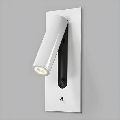 Axel Rotating Wall Sconce | Aluminum Alloy | Black, White, Gold, Chrome, Nickel