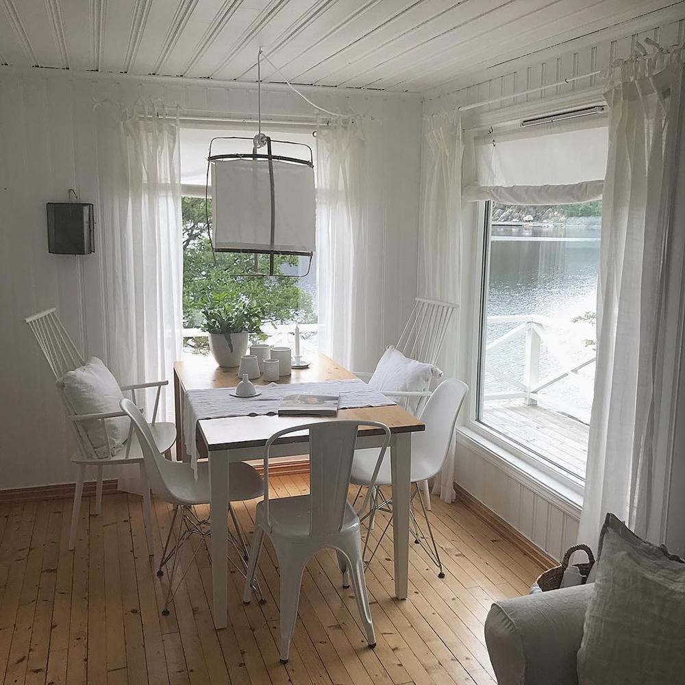 Bamboo Pendant Light | Natural Bamboo & Linen | 40cm Diameter