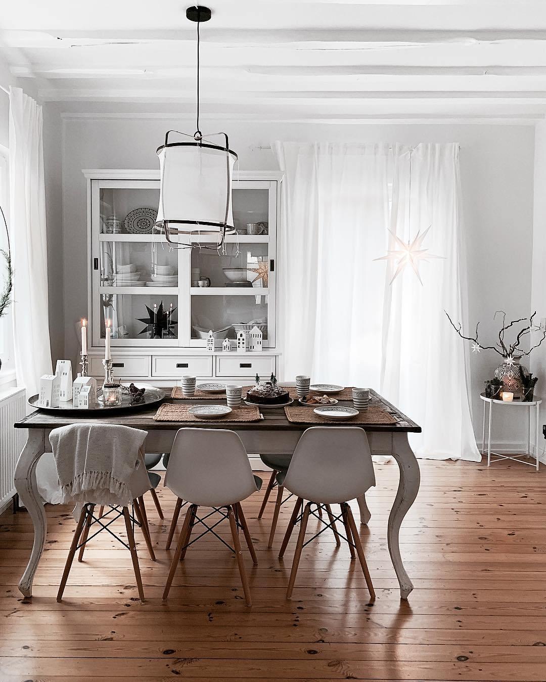 Bamboo Pendant Light | Natural Bamboo & Linen | 40cm Diameter