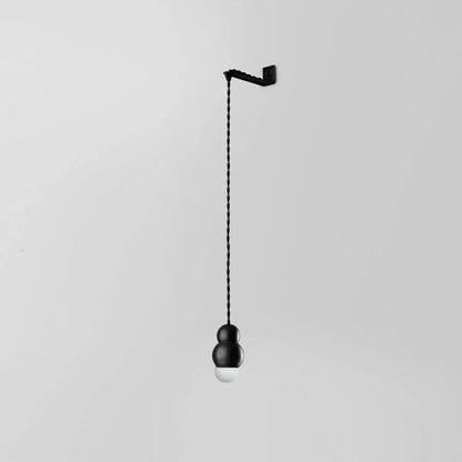 Ball Wall Light | Metal, Glass, Aluminum | Black, Gold, Chrome
