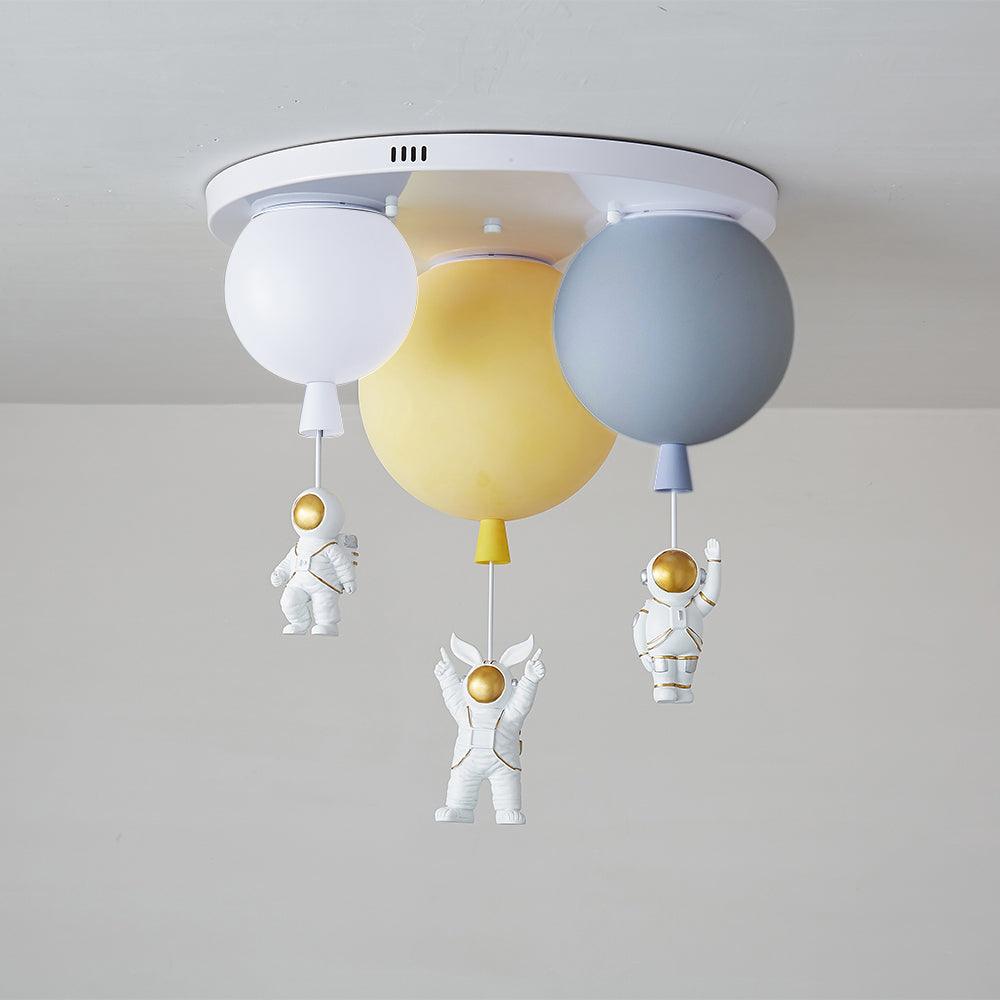 Frosted Balloon Ceiling Lamp | Acrylic | White