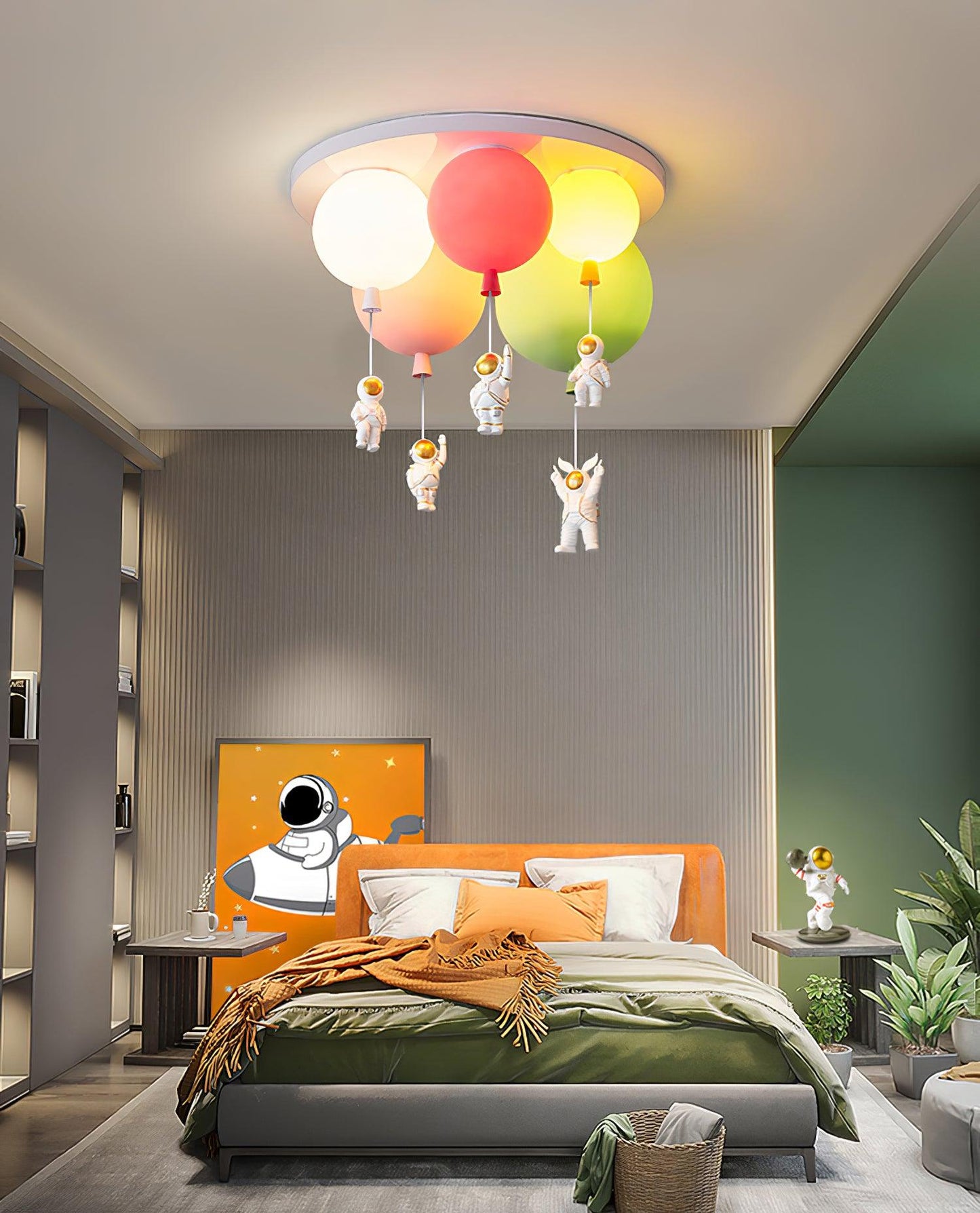 Frosted Balloon Ceiling Lamp | Acrylic | White