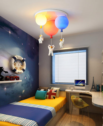 Frosted Balloon Ceiling Lamp | Acrylic | White