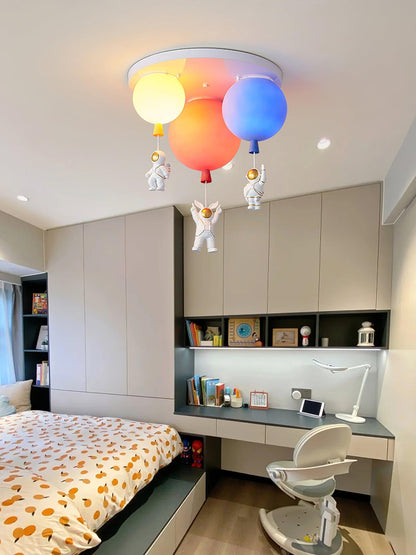 Frosted Balloon Ceiling Lamp | Acrylic | White
