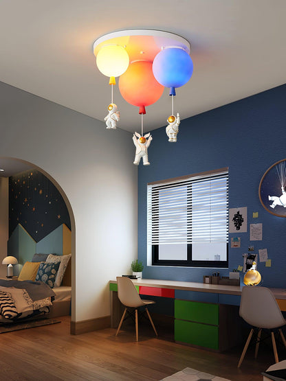 Frosted Balloon Ceiling Lamp | Acrylic | White