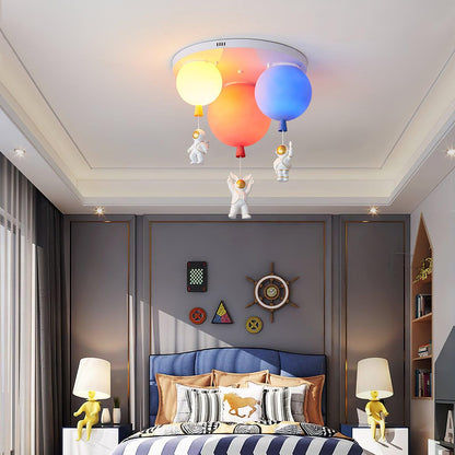 Frosted Balloon Ceiling Lamp | Acrylic | White