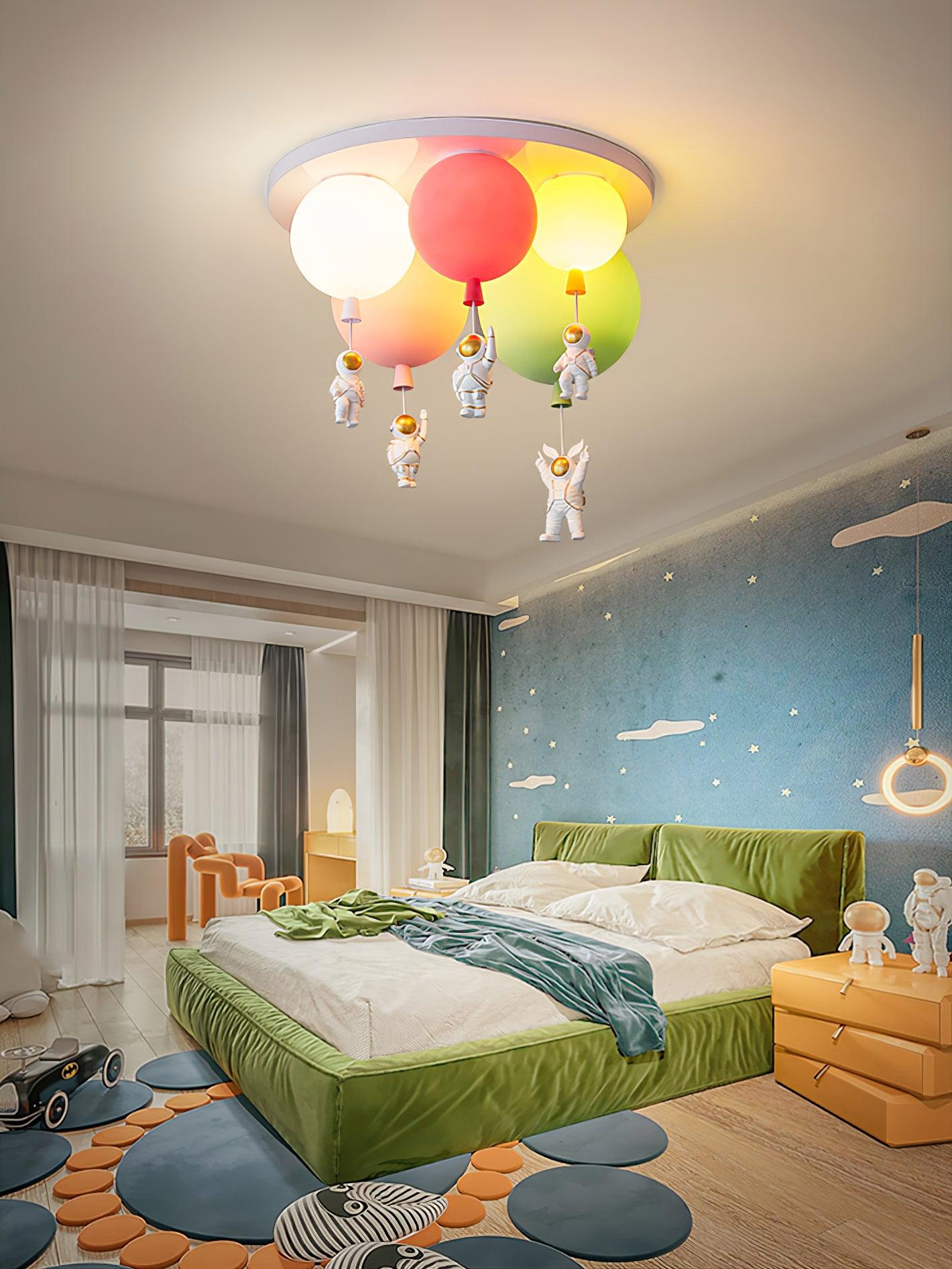 Frosted Balloon Ceiling Lamp | Acrylic | White