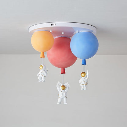 Frosted Balloon Ceiling Lamp | Acrylic | White
