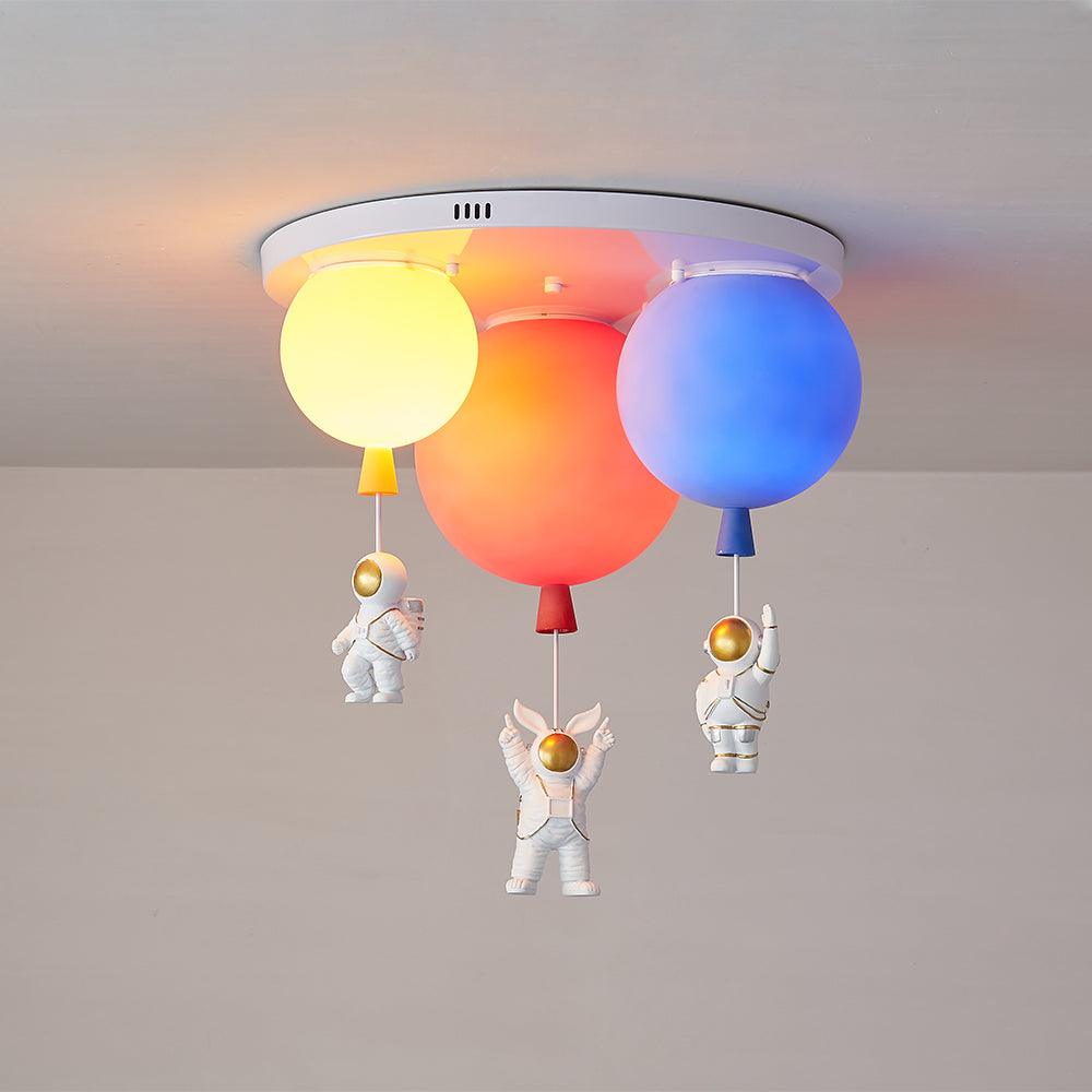 Frosted Balloon Ceiling Lamp | Acrylic | White