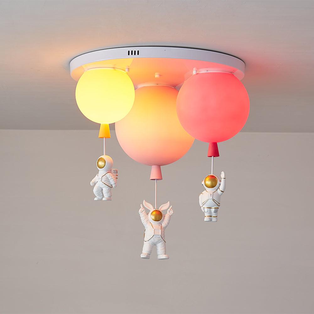 Frosted Balloon Ceiling Lamp | Acrylic | White