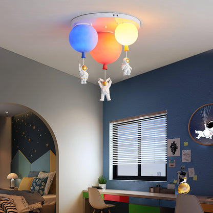 Frosted Balloon Ceiling Lamp | Acrylic | White