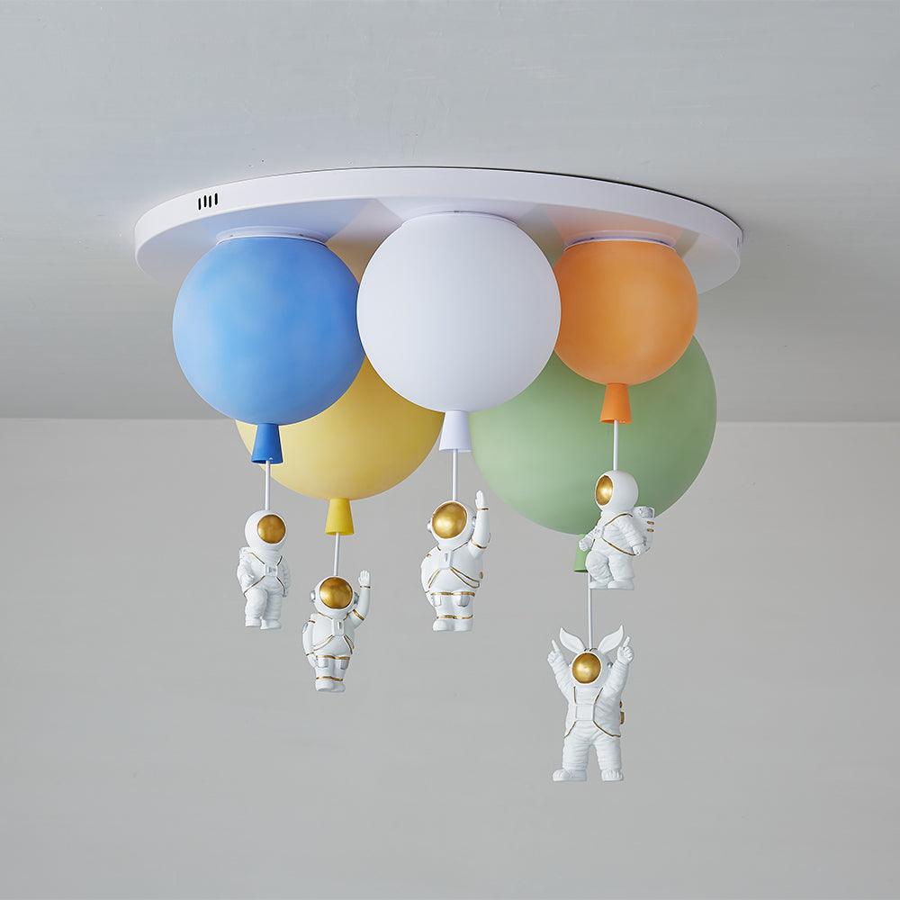 Frosted Balloon Ceiling Lamp | Acrylic | White