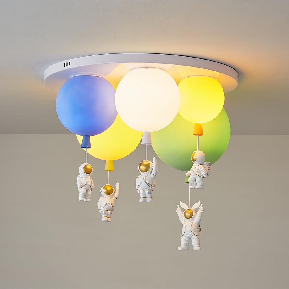 Frosted Balloon Ceiling Lamp | Acrylic | White
